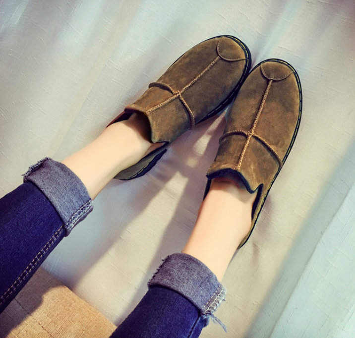 HA016 Soft Loafers Brown